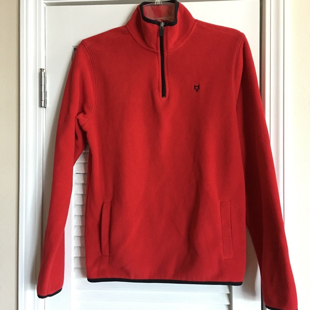 Prince & Fox Fleece Pullover Red Size XS